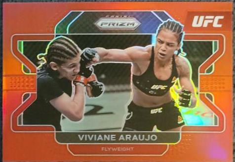 Viviane Araujo 2022 Panini Prizm UFC Base #62 Red