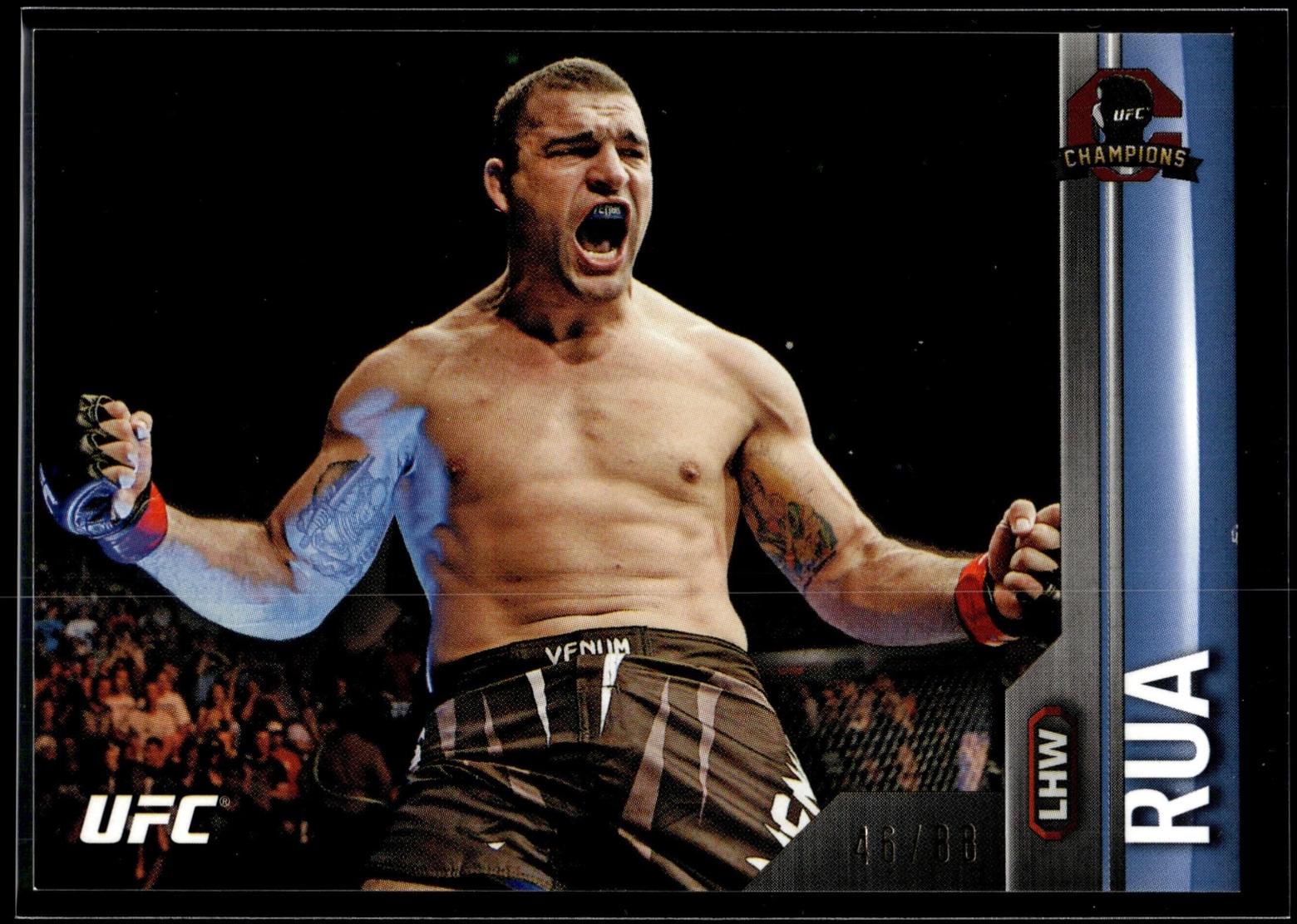 Mauricio Rua 2015 Topps UFC Champions Base #1 Blue