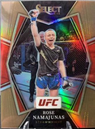 Rose Namajunas 2022 Panini Select UFC Premier Level #173 Bronze