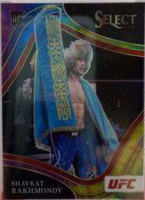Shavkat Rakhmonov 2022 Panini Select UFC Octagonside #294 Tie Dye