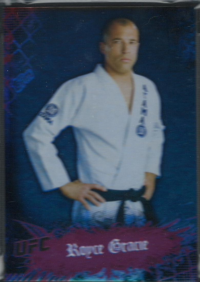 Royce Gracie 2010 Topps UFC Main Event Base #1 Red