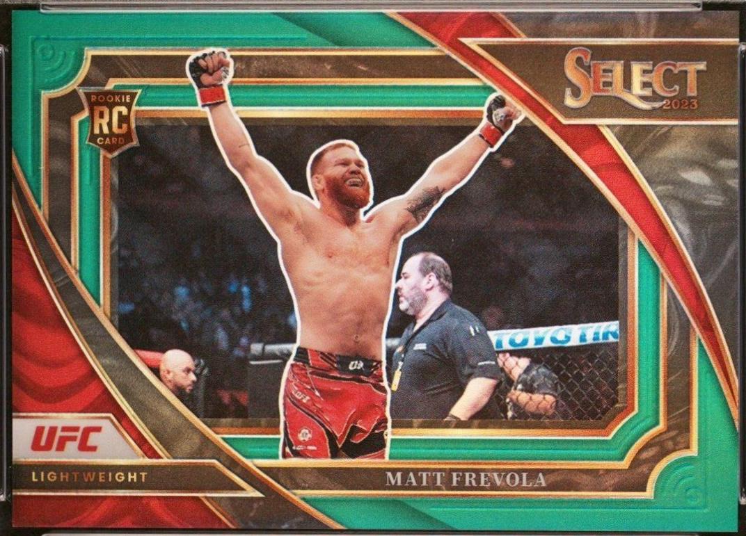 Matt Frevola 2023 Panini Select UFC Mezzanine #308 Green