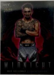 Max Holloway 2024 Topps Midnight UFC Base #77 Twilight