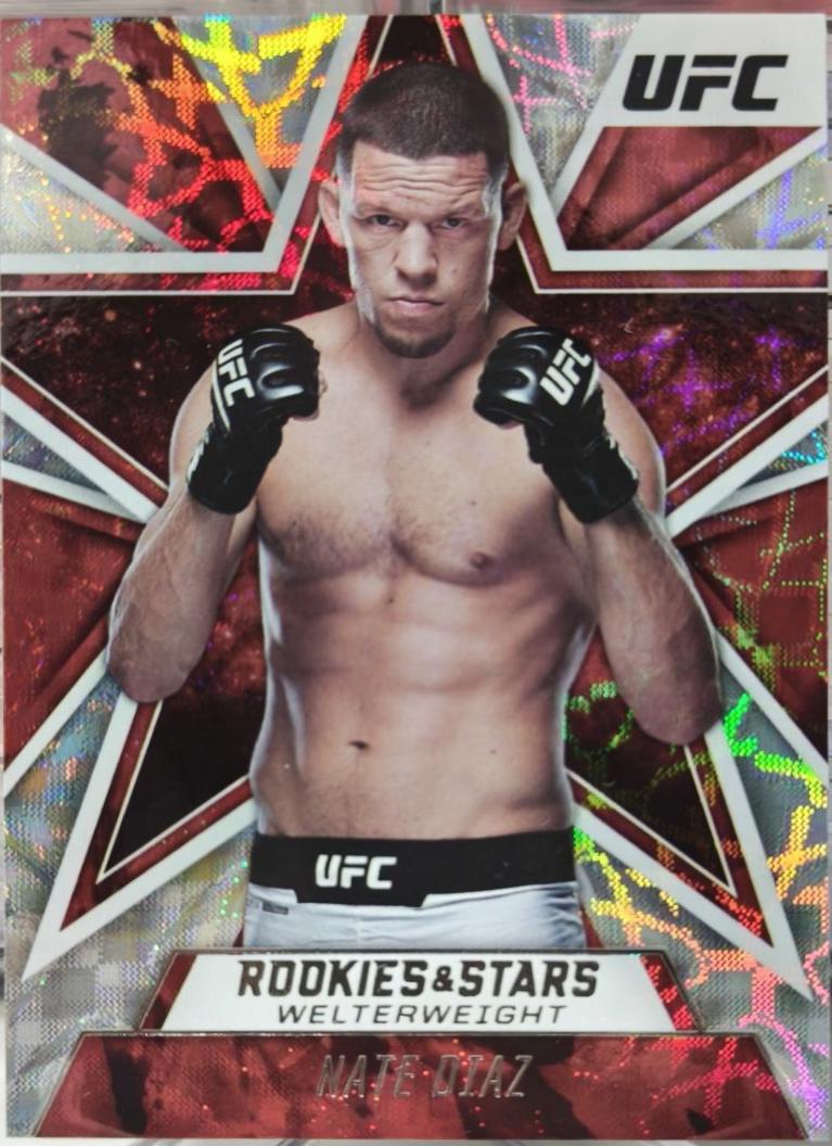 Nate Diaz 2021 Panini Chronicles UFC Base Rookies and Stars #88 Asia