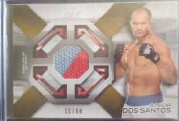 Junior Dos Santos 2016 Topps UFC Knockout Base #60 Gold