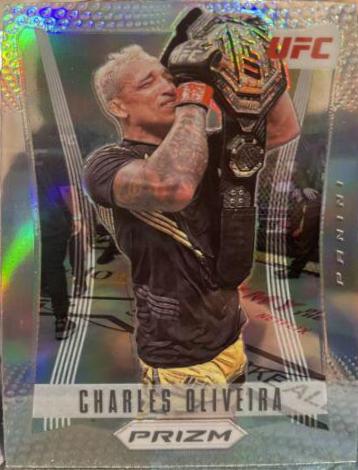 Charles Oliveira 2022 Panini Prizm UFC Prizm Flashback #18 Silver