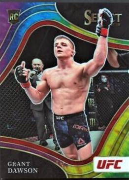 Grant Dawson 2022 Panini Select UFC Octagonside #252 Lucky Envelopes