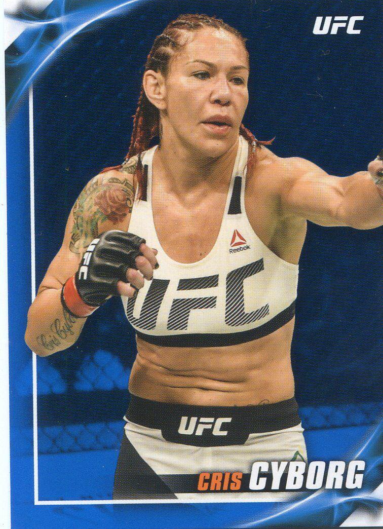 Cris Justino 2019 Topps UFC Knockout Base #53 Blue