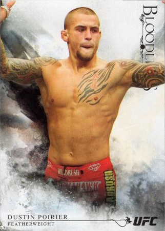Dustin Poirier 2014 Topps UFC Bloodlines Base #125 Platinum