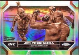 Jiri Prochazka 2024 Topps Chrome UFC Base #95 Refractor
