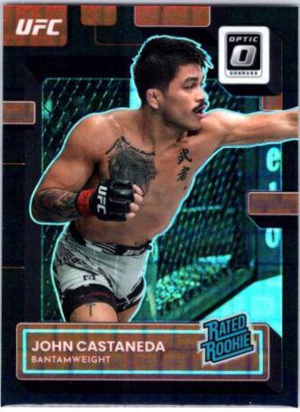 John Castaneda 2023 Panini Donruss Optic UFC Base #127 Black Pandora