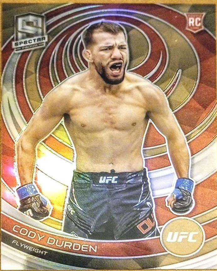 Cody Durden 2023 Panini Chronicles UFC Base Spectra #380 Bronze