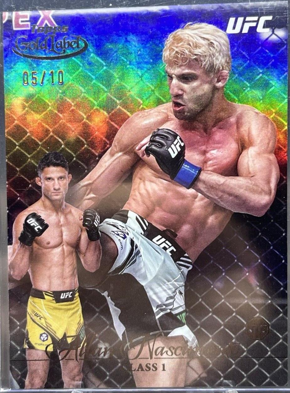 Allan Nascimento 2024 Topps Gold Label UFC Base Class I #17 Black