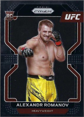 Alexandr Romanov 2022 Panini Prizm UFC Base #137 Black