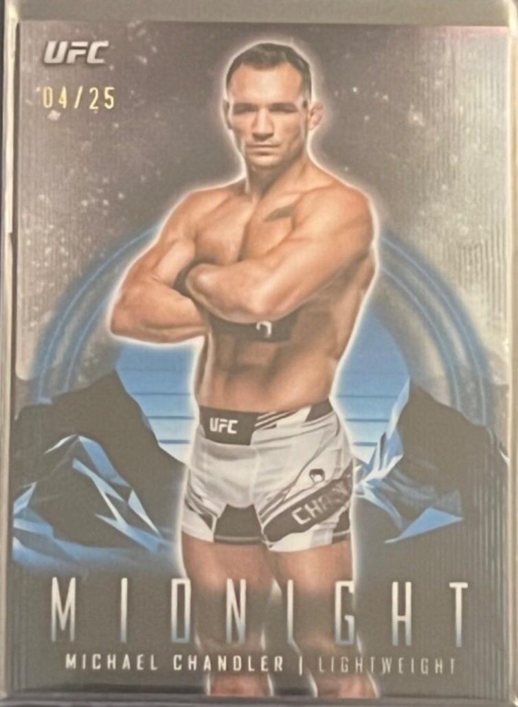 Michael Chandler 2024 Topps Midnight UFC Base #66 Moonrise