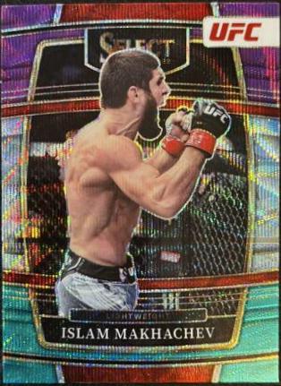 Islam Makhachev 2022 Panini Select UFC Concourse #29 Tri Color