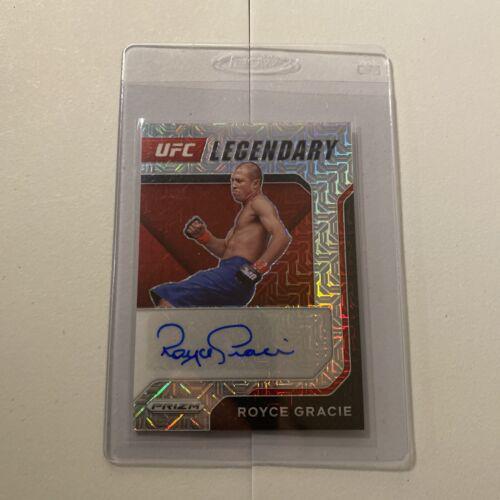 Royce Gracie 2022 Panini Prizm UFC Legendary Signatures #9 Mojo
