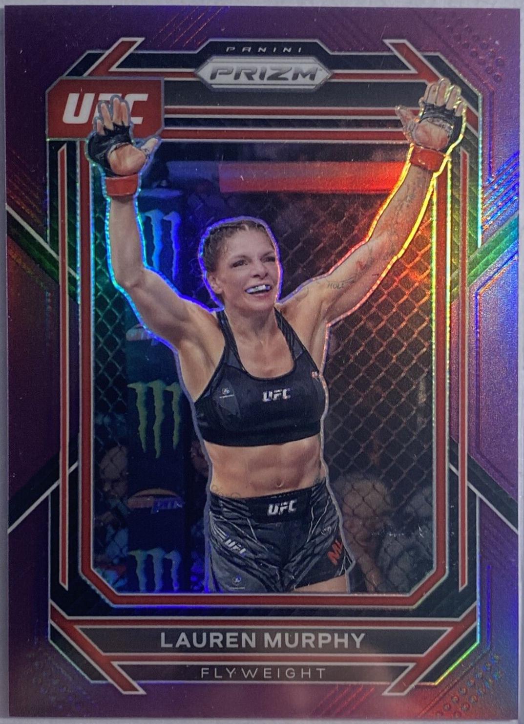 Lauren Murphy 2023 Panini Prizm UFC Base #160 Purple