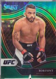 Rob Font 2021 Panini Select UFC Octagonside #292 Green
