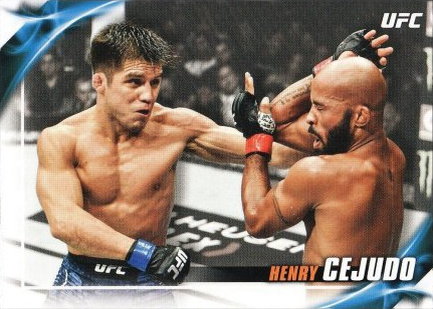 Henry Cejudo 2019 Topps UFC Knockout Base #20 Blue