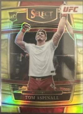 Tom Aspinall 2022 Panini Select UFC Concourse #98 Gold