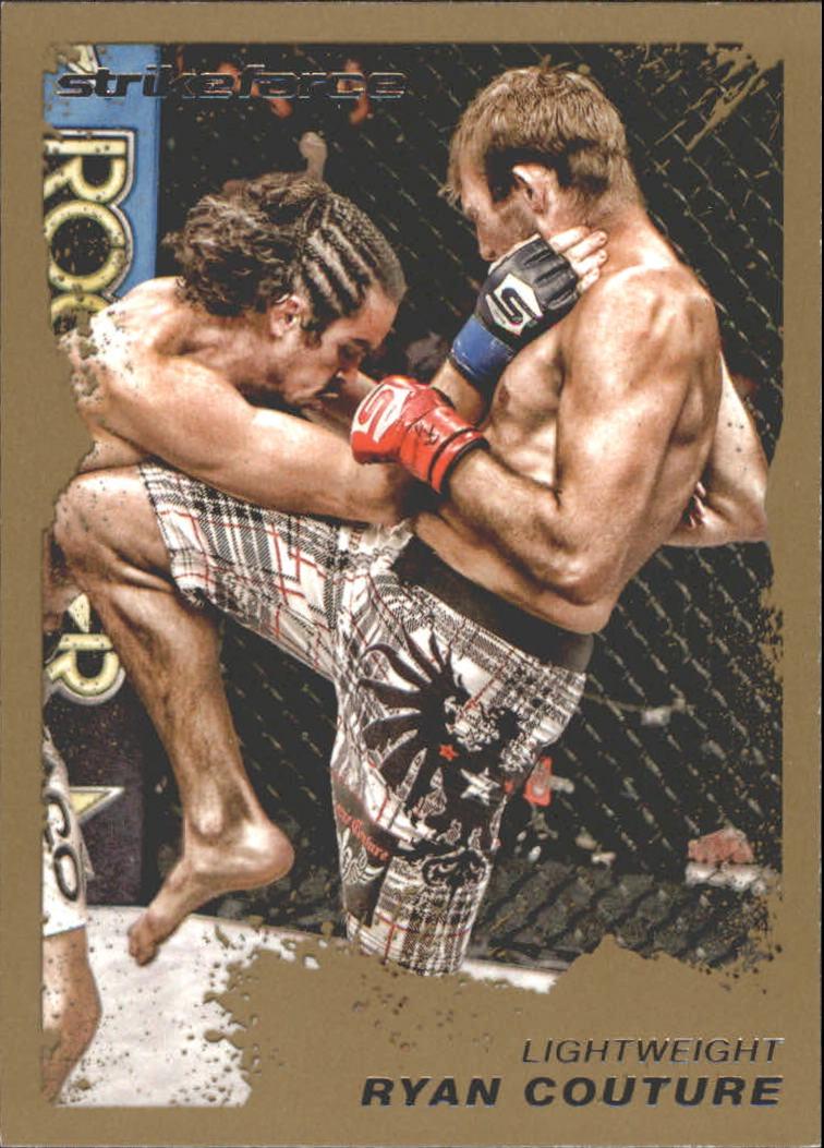 Ryan Couture 2011 Topps UFC Moment of Truth Base #217 Gold