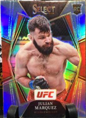 Julian Marquez 2022 Panini Select UFC Premier Level #170 Silver