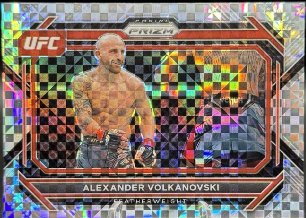 Alexander Volkanovski 2023 Panini Prizm UFC Base #36 Lucky Envelopes