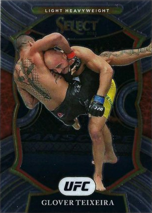 Glover Teixeira 2021 Panini Select UFC Concourse #44 Green