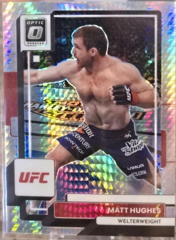 Matt Hughes 2023 Panini Donruss Optic UFC Base #100 Lucky Envelopes
