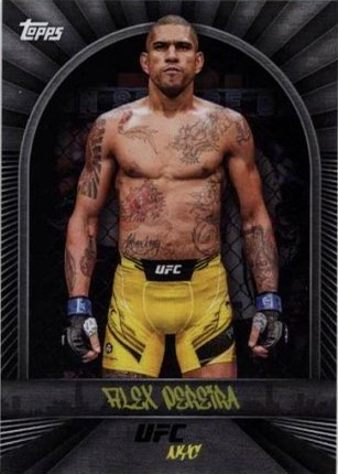 Alex Pereira 2024 Topps UFC NYC Base #28 Red