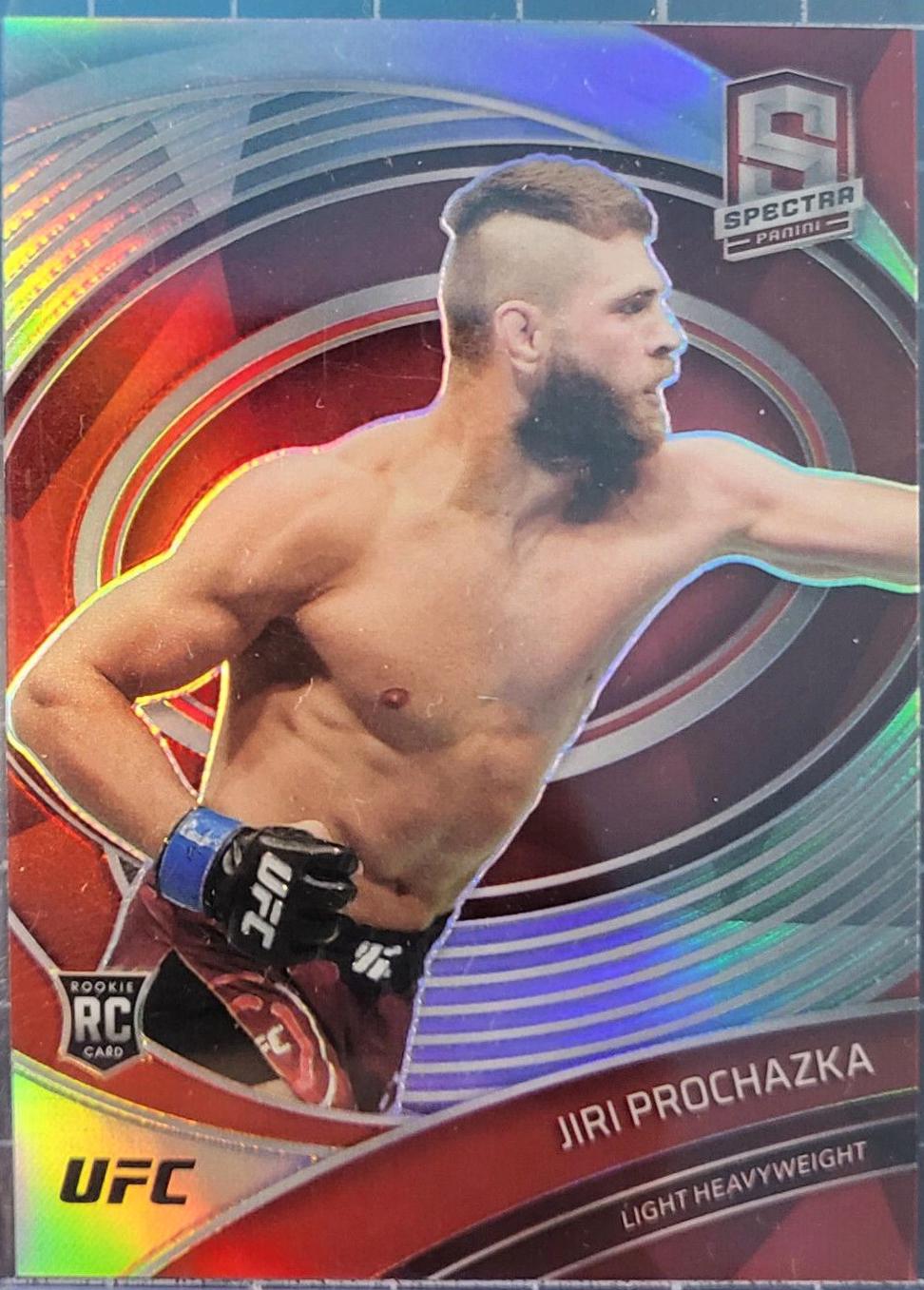Jiri Prochazka 2021 Panini Chronicles UFC Base Spectra #291 Red