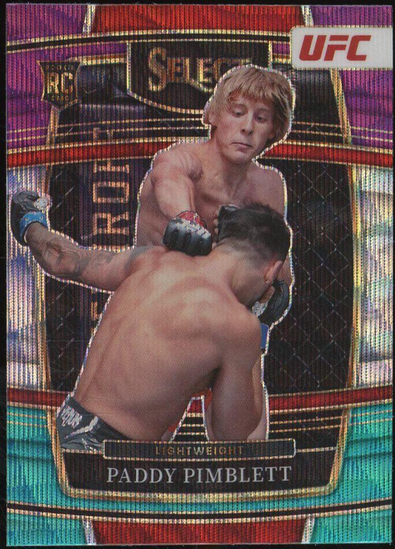 Paddy Pimblett 2022 Panini Select UFC Concourse #61 Tri Color