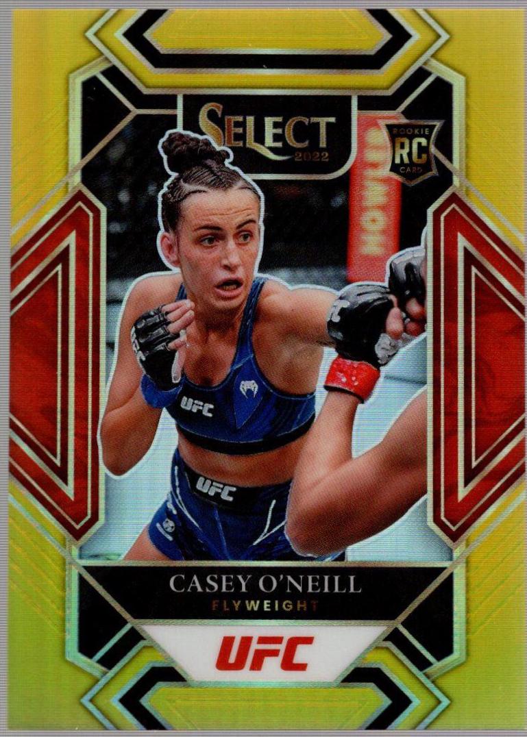 Casey O'Neill 2022 Panini Select UFC Mezzanine #311 Gold