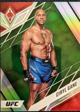 Ciryl Gane 2023 Panini Chronicles UFC Base Phoenix #309 Green