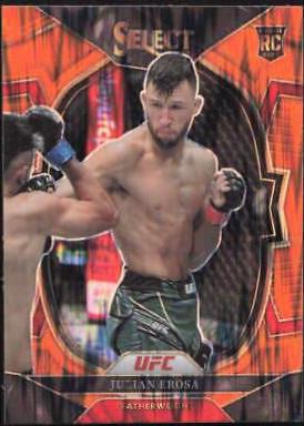 Julian Erosa 2023 Panini Select UFC Concourse #27 Orange Flash