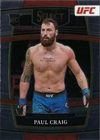 Paul Craig 2022 Panini Select UFC Concourse #99 Black Disco