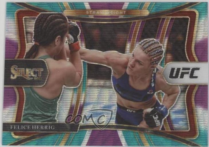 Felice Herrig 2021 Panini Select UFC Premier Level #118 Tri Color