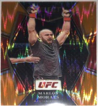 Marlon Moraes 2022 Panini Select UFC Premier Level #142 Orange Flash