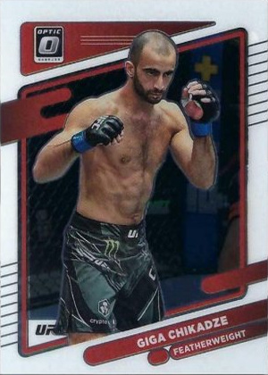 Giga Chikadze 2022 Panini Donruss Optic UFC Base #29 Holo
