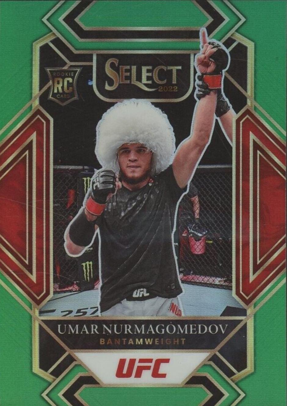 Umar Nurmagomedov 2022 Panini Select UFC Mezzanine #355 Green