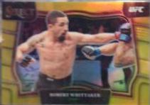 Robert Whittaker 2023 Panini Select UFC Octagonside #295 Gold