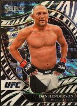 Dan Henderson 2021 Panini Select UFC Octagonside #254 Tri Color