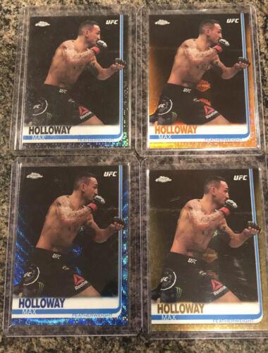 Max Holloway 2019 Topps Chrome UFC Base #26 Orange