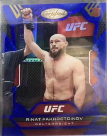Rinat Fakhretdinov 2023 Panini Chronicles UFC Base Certified #240 Blue