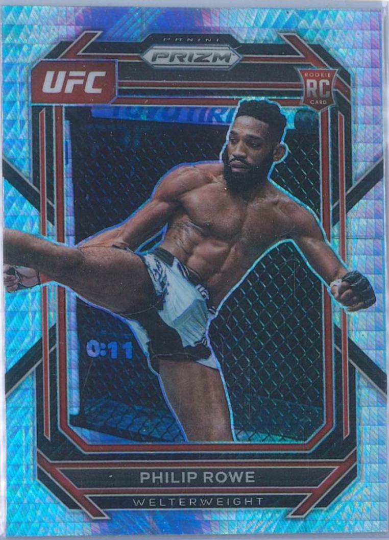 Philip Rowe 2023 Panini Prizm UFC Base #184 Hyper