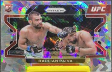 Raulian Paiva 2022 Panini Prizm UFC Base #10 Ice