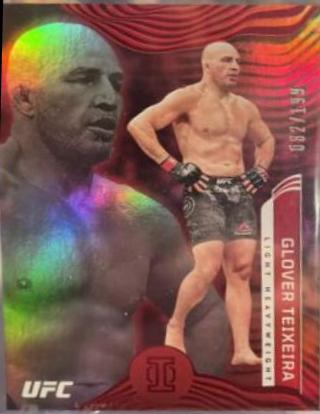 Glover Teixeira 2022 Panini Chronicles UFC Base Illusions #261 Bronze