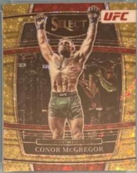 Conor McGregor 2022 Panini Select UFC Concourse #93 Gold Disco