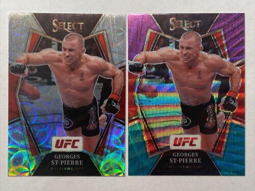 Georges St-Pierre 2022 Panini Select UFC Premier Level #108 Tri Color